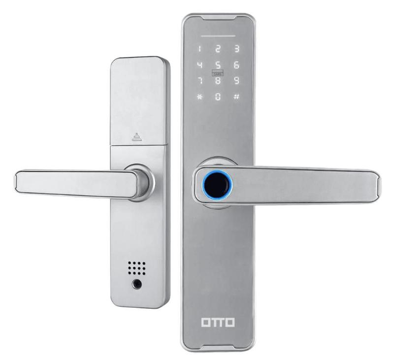 ルーク Fechadura Eletrônica TT01 Prata Otto - Fechadura e Maçaneta